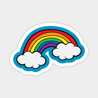 Cartoon Rainbow Design Magnet