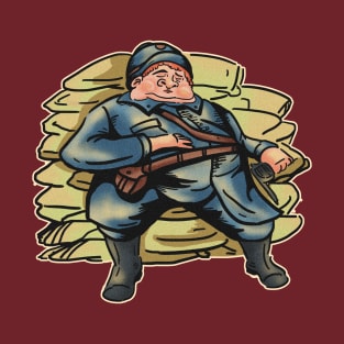 A chubby solider T-Shirt