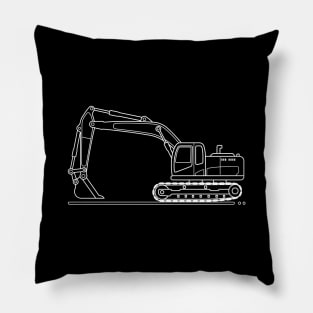 excavator W Pillow