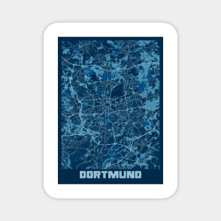 Dortmund - Germany Peace City Map Magnet