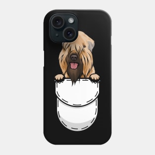 Funny Soft Coated Wheaten Terrier Pocket Dog Phone Case