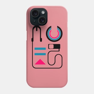 Music typography Phone Case