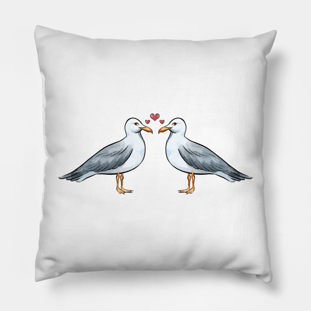 Karl and Liv Pillow by Molly11