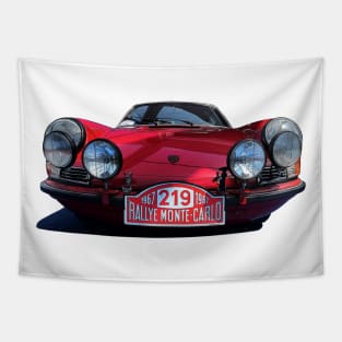 911 Rally Monte Carlo Tapestry