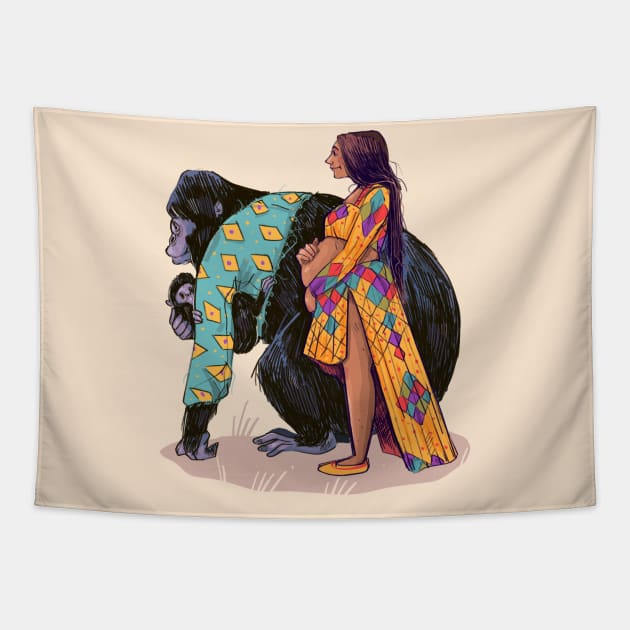 Mothers Tapestry by Annada Menon