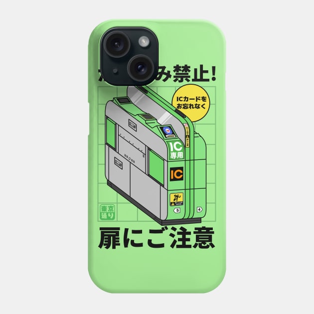 Train Gate Phone Case by MoustacheRoboto