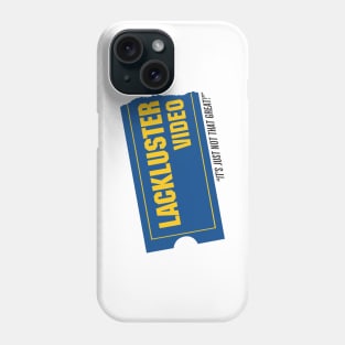 Lackluster Video Phone Case