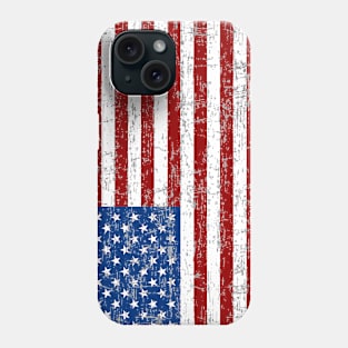 United States Flag (weared) Phone Case