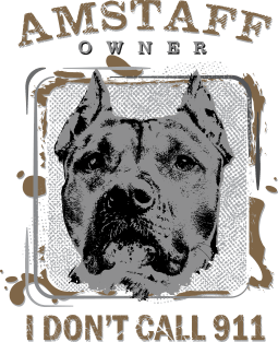 American Staffordshire Terrier - Amstaff Magnet