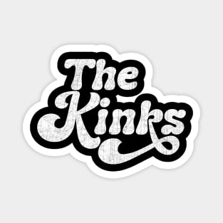 The Kinks  / Retro Faded Style Magnet