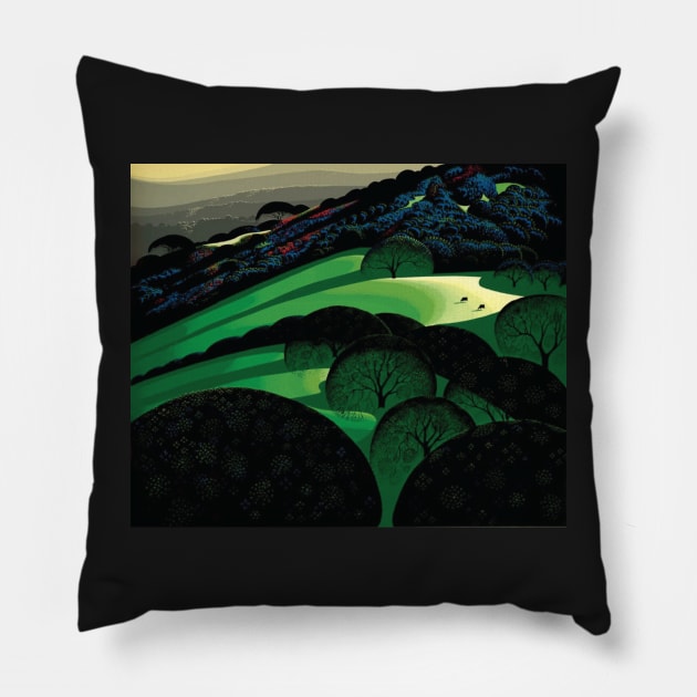 eyvind earle Pillow by QualityArtFirst