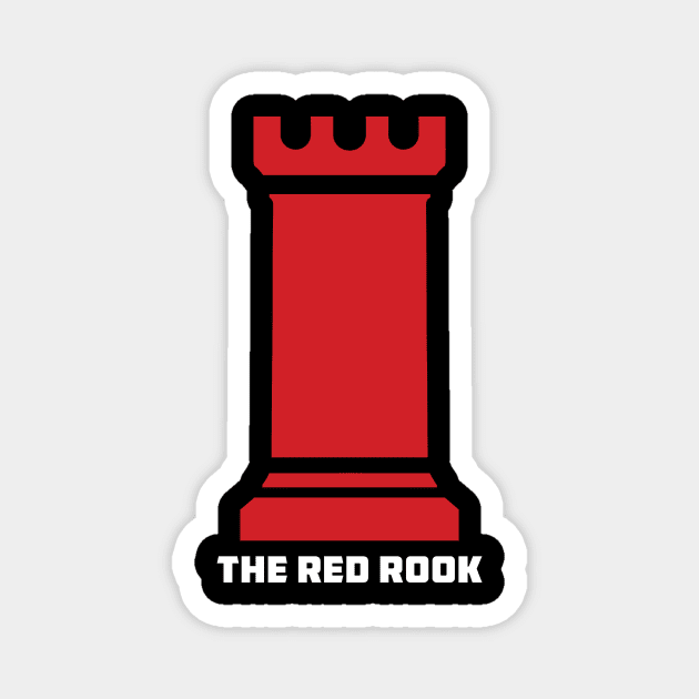 The Red Rook Magnet by PunTee