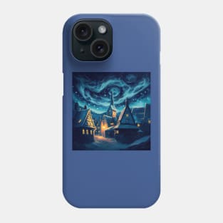 Starry Night Over Hogsmeade Village Phone Case