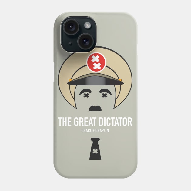 The Great Dictator - Alternative Movie Poster Phone Case by MoviePosterBoy