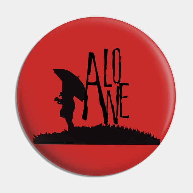 alone girl black t-shirt Pin by anrazee