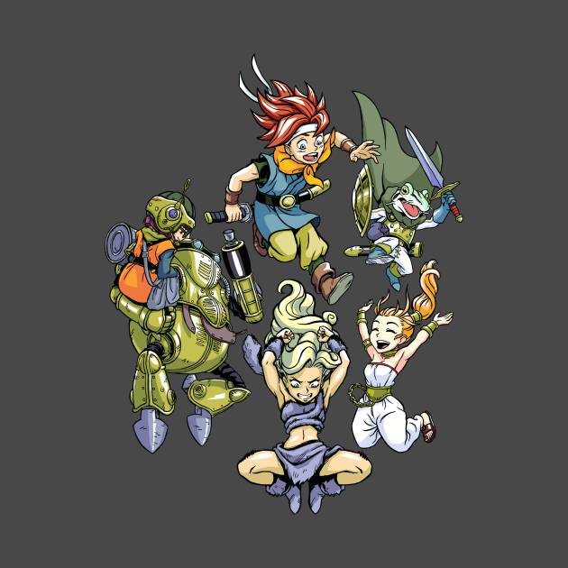 Chrono Crew! - Chrono Trigger - T-Shirt