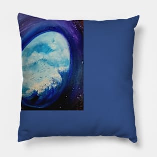 Ocean Containment ( from the 20-minute egg project series) Pillow