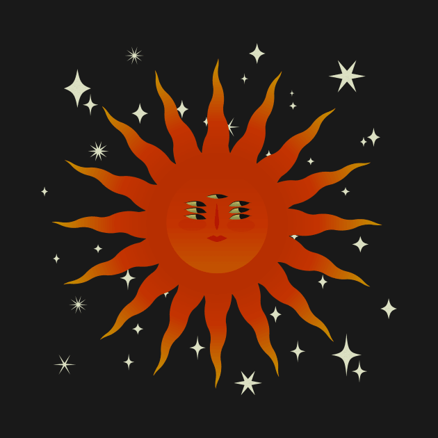 Seven Eyed Sun V1 by SpitComet