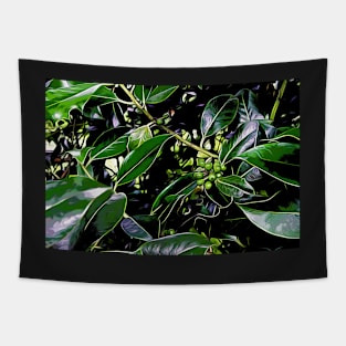 Holly Leaves Tapestry