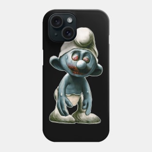 SMURF ZOMBIE CARTOON FUNNY Phone Case