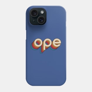 Disco Ope - Tighter Spacing Phone Case