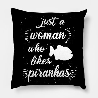 My spirit animal piranha fish design pacific Pillow