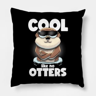 Cool like no otters Pillow