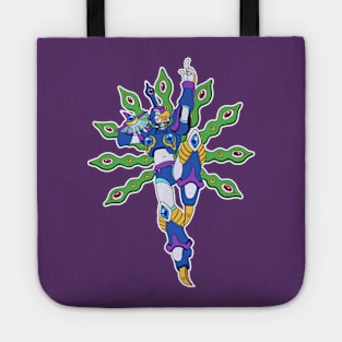 CYBER PEACOCK Tote