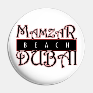 Mamzar Beach Dubai Pin