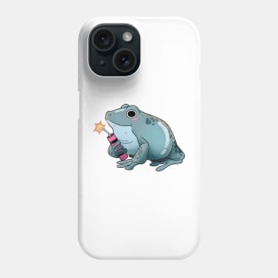 Frog Toad Ribbit with TNT dynamite stick Phone Case