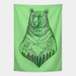 Nature Bear Tapestry