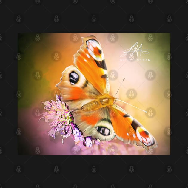 Digital Butterfly #1 by wayneflint