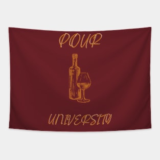 Pour University Tapestry