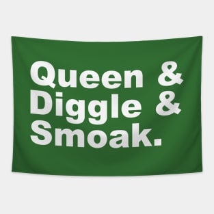 Queen & Diggle & Smoak Tapestry