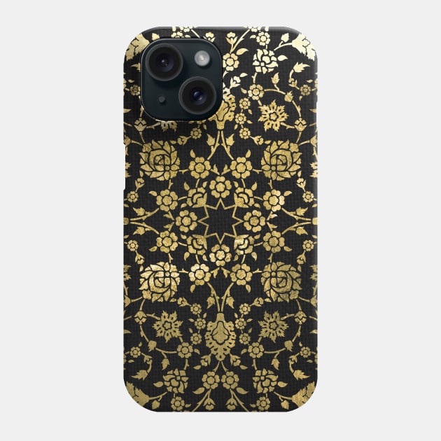 Arabic Gold pattern #6 Phone Case by GreekTavern