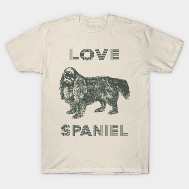 Discover Love Spaniel Dog - Love Dogs - T-Shirt