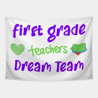 First Grade Teacher Dream Team Tapestry