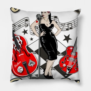 rock and roll soul Pillow