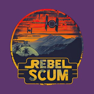 Retro Scum design T-Shirt