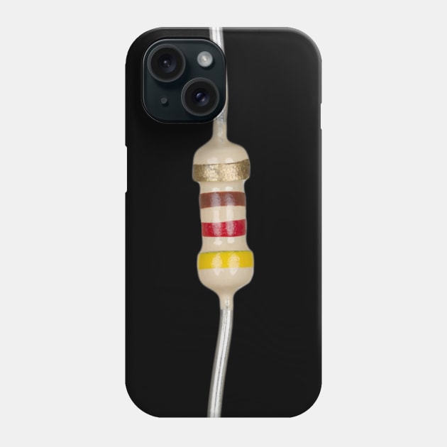 Nerdy 420 Pot - Resistor Phone Case by karutees