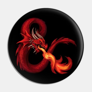 DnD Red Dragon Pin