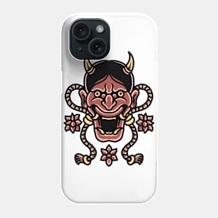 Oni tattoo t-shirt Phone Case