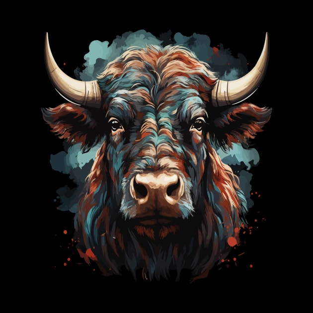 Patriotic Bison by JH Mart