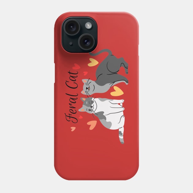 Feral cat Phone Case by ahlama87