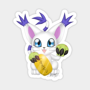 Lucky Gatomon Magnet