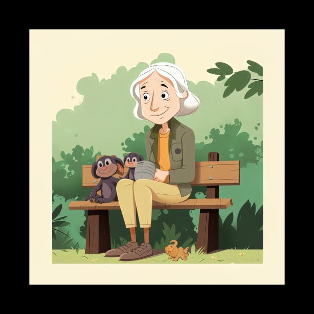 Jane Goodall by ComicsFactory