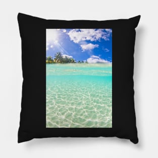 Bora Bora Underwater Pillow