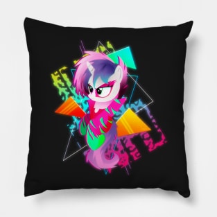 Synthwave Sweetie Belle Pillow