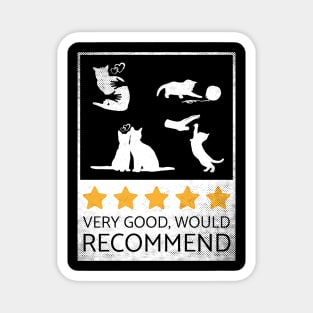 very good, would recommend, cats are so lovely Magnet