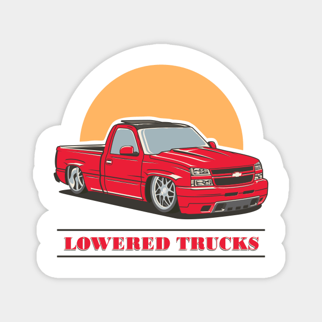 Chevy American Trucks Magnet by masjestudio